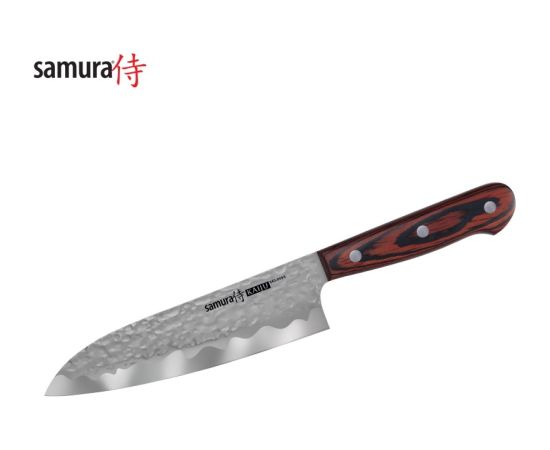 Samura KAIJU Кухонный нож Santoku 180mm из AUS 8 Японской стали 59 HRC