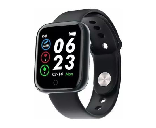 iWear M7 Фитнес Смарт-часы с Full Touch 1,3 '' IPS дисплеем изм. HR & кровяного давления / Соц. сети Черный