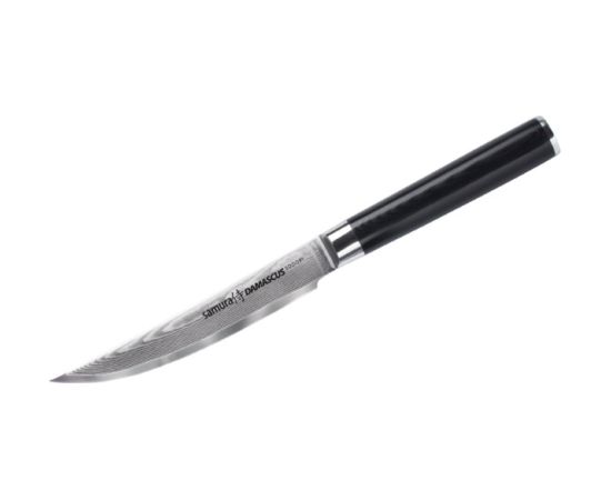 Samura Damascus Универсальный нож для Стэйка 125mm из AUS 10 Дамасской стали 61 HRC (67-слойный)