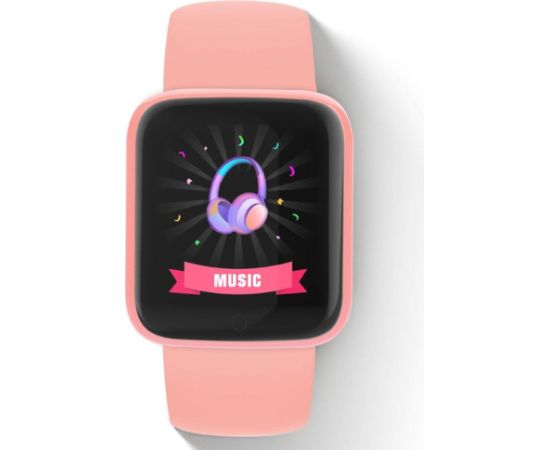 iWear M7 Фитнес Смарт-часы с Full Touch 1,3 '' IPS дисплеем изм. HR & кровяного давления / Соц. сети Розовый