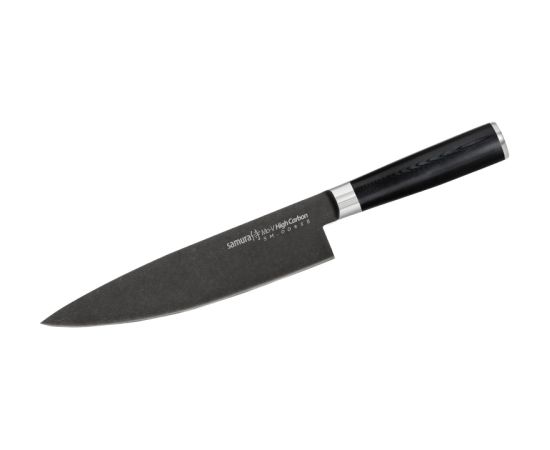 Samura MO-V Stonewash комплект 3х ножей (Шеф , Универсальный, Овощной)  из AUS 8 Японской из стали 59 HRC