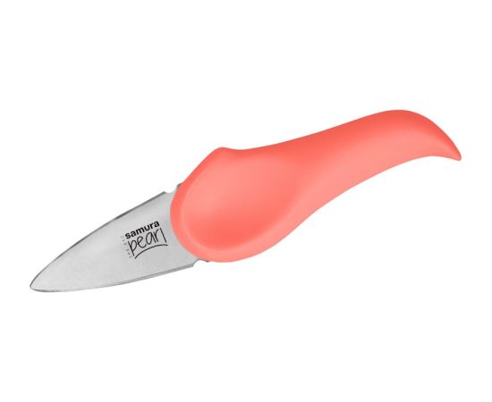 Samura Pearl нож для идеального открывания Устриц 73mm лезвие из Японской стали 59 HRC Коралловый