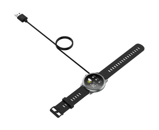 iWear CH2 Universāls USB 1m Vada Lādētājs Viedajam Pulkstenim 2-pin 4mm magnētisks