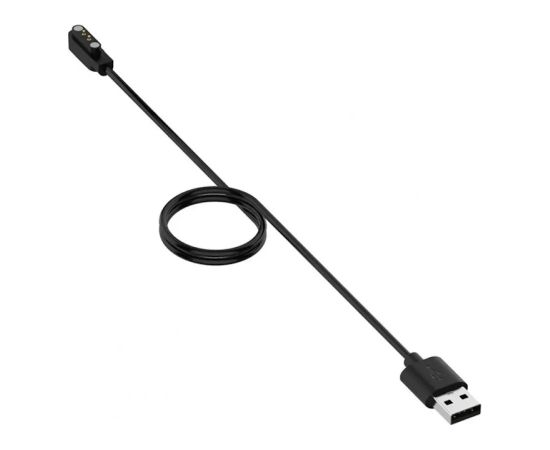 iWear CH2 Universāls USB 1m Vada Lādētājs Viedajam Pulkstenim 2-pin 4mm magnētisks