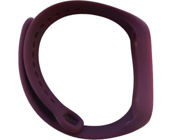 iWear Universāla Silikona siksniņa priekš viedo aproču modeļiem - SM6 SM7 SM8 / Xiaomi Mi Band 5 6 7  Violeta