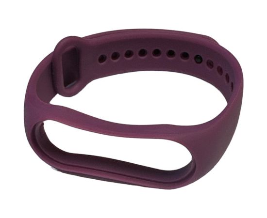 iWear Universāla Silikona siksniņa priekš viedo aproču modeļiem - SM6 SM7 SM8 / Xiaomi Mi Band 5 6 7  Violeta