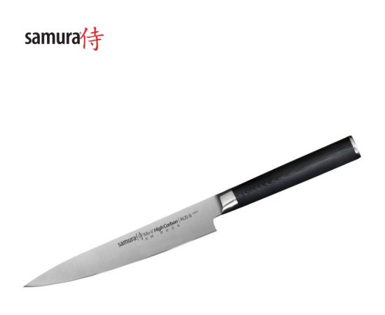Samura MO-V Universāls virtuves nazis 150mm no AUS 8 Japāņu tērauda 59 HRC