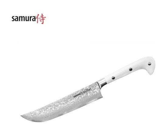 Samura SULTAN Универсальный нож 164 mm из AUS 10 Дамасской стали 61 HRC (67-слойный)