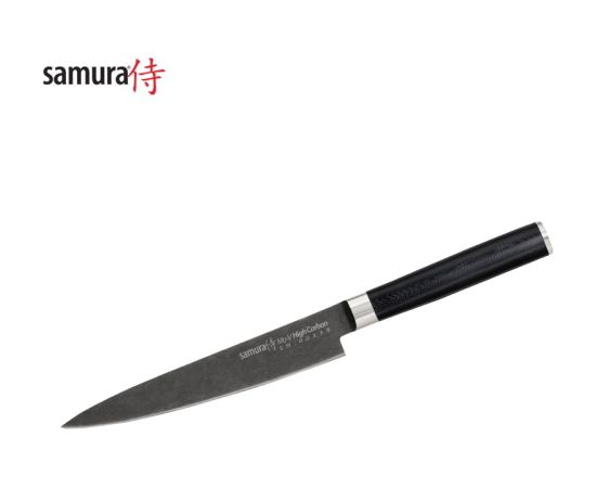Samura MO-V Stonewash Универсальный нож 150mm из AUS 8 Японской из стали 59 HRC