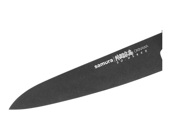 Samura Okinawa Stonewash Кухонный нож Gyuto 170mm из AUS 8 Японской стали 58 HRC