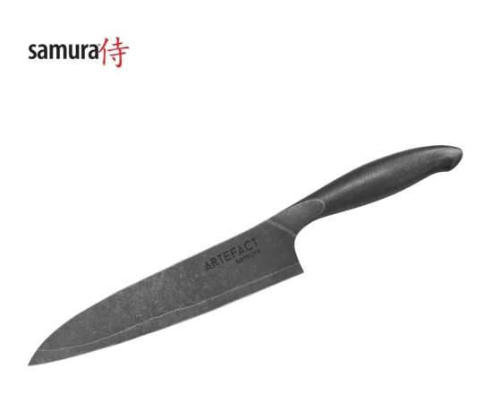 Samura Artefact Standarta virtuves šefpavāra nazis 212 mm AUS-10 Damascus Japāņu tērauda 59 HRC