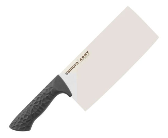 Samura Arny Asian Кухонный топорик 209мм AUS-8 комфортная Серый ручка из TPE HRC 59