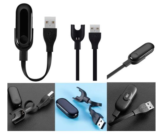 iWear CH4 Universāla USB 20cm Lādētājs Fitnesa aprocēm ar 2-pin savienojumu