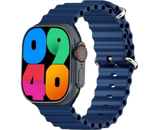 Smartwatch Kiano Watch Solid (black and blue stripe)