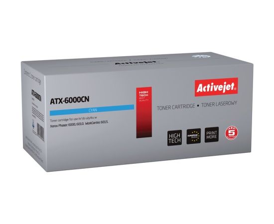 Activejet ATX-6000CN Toner (replacement for Xerox 106R01631; Supreme; 1000 pages; cyan)