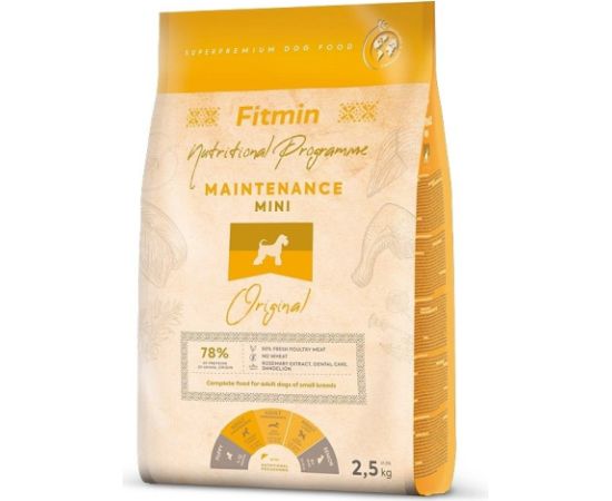FITMIN Mini Maintenance - dry dog food - 2,5 kg