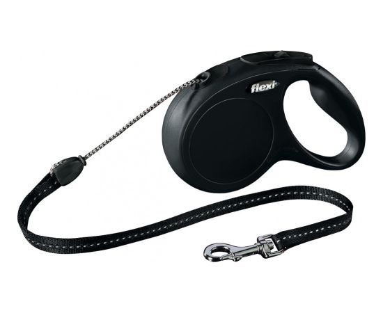 Flexi New CLASSIC 5 m Black Dog Retractable lead