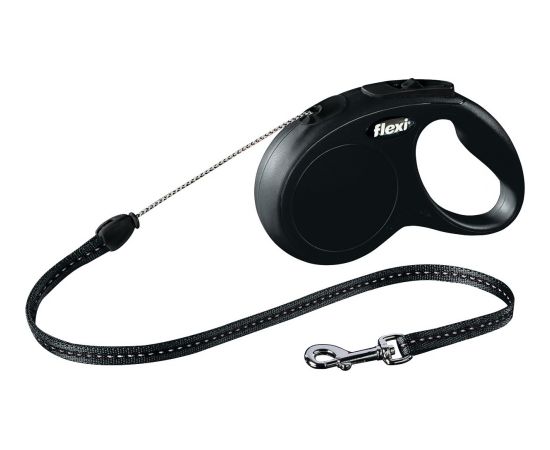 Flexi New CLASSIC 5 m Black Dog Retractable lead