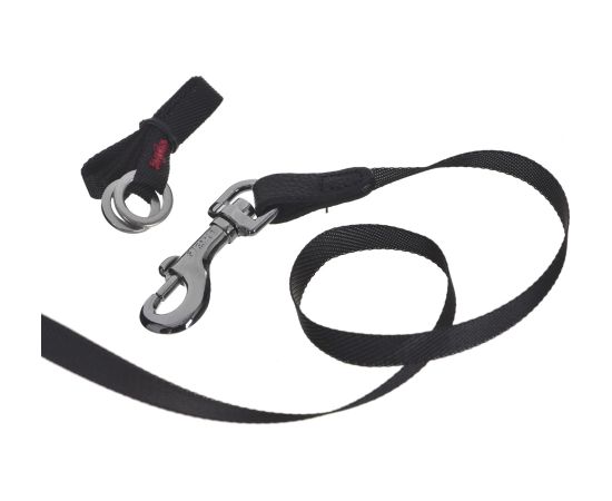 FLEXI Glam Composition with Swarovski crystals S - Dog Retractable lead - 3 m - black