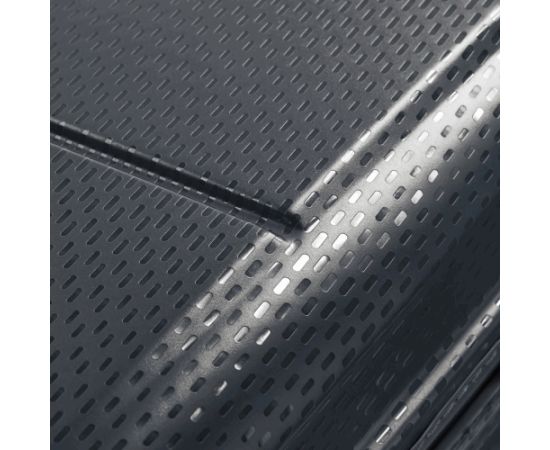 Delsey Turenne 55 cm čemodāns ar 4 dubultiem riteņiem, melns