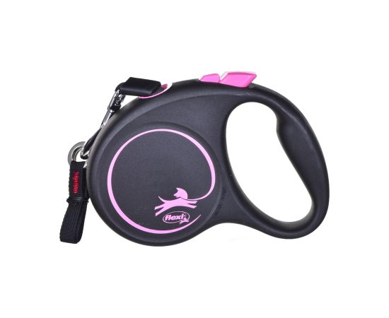 Flexi Black Design S 5 m Dog Retractable lead