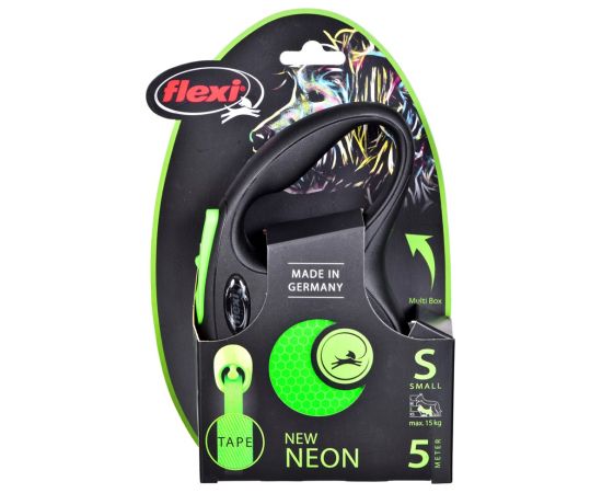 Flexi New Neon S 5 m Dog Retractable lead