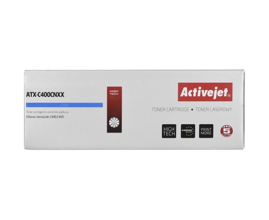 Activejet ATX-C400CNXX toner (replacement for Xerox 106R03534; Supreme; 8000 pages; blue)