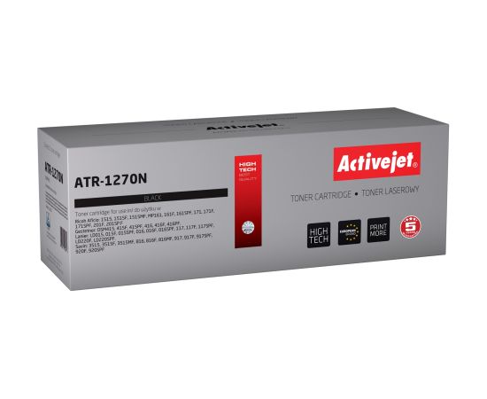 Activejet ATR-1270N toner (replacement for Ricoh 1270D 888261; Supreme; 7000 pages; black)