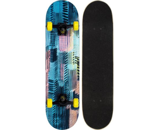 Skateboard NIJDAM NEON CHEVRON N31BC01 Blue/Black