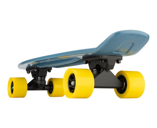 Nijdam Skateboard FLIPGRIP GAMESTER N30BA02 Blue/Yellow