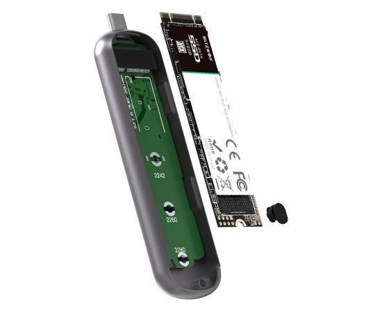 External Storage Enclosure SATA M.2 SSD BlitzWolf BW-SSDE4 B-key, 5Gbps, USB-C 3.1