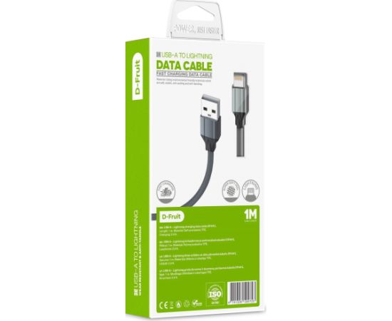 D-Fruit cable USB-A - Lightning 1m (DF441L)