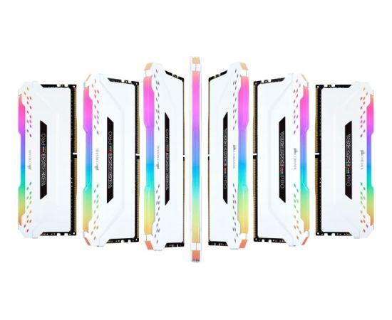 Corsair DDR4 32GB 3200- CL -16 Vengeance RGB PRO white Dual Kit