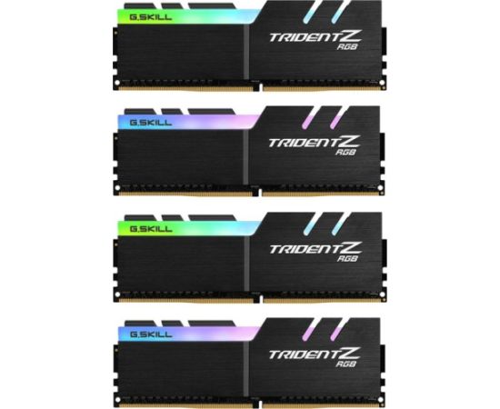 G.Skill DDR4 - 32GB -4000 - CL - 18 - Quad Kit, Trident Z RGB (black, F4-4000C18Q-32GTZRB)