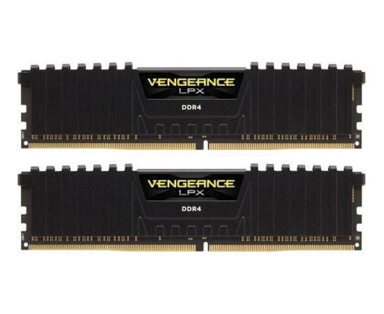 Corsair DDR4 -  64 GB -3000 - CL - 16 - Dual Kit, Vengeance LPX (black, CMK64GX4M2D3000C16)