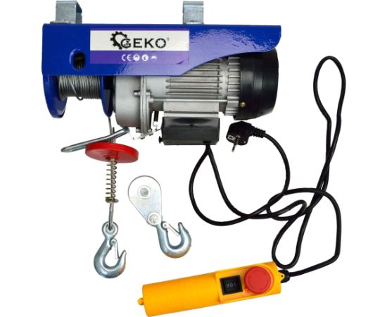 Vinča elektriskā 150/300kg 12/6m 600W Geko