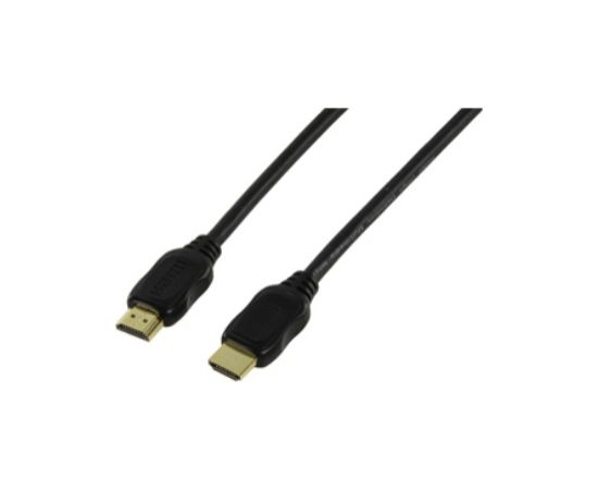 Goobay Kabelis HDMI-HDMI 19pin spraudnis 5.0m (HDMI 1.4), melns