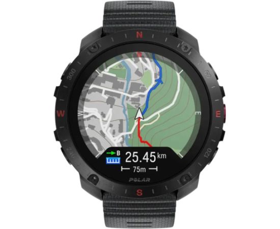 Polar Grit X2 Pro S/L, night black + heart rate monitor H10