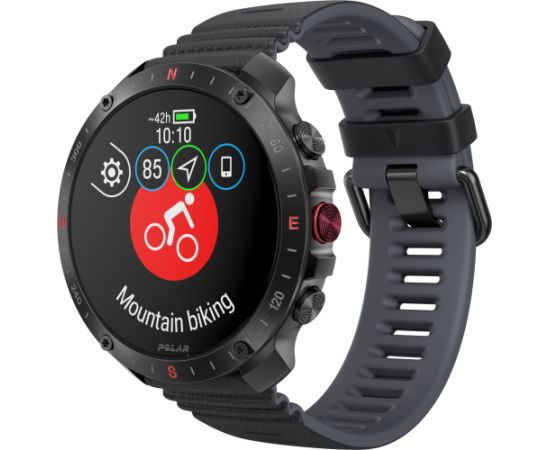 Polar Grit X2 Pro S/L, night black + heart rate monitor H10