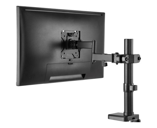 Maclean LCD monitor desk mount, VESA 75x75 and 100x100, 17-32" 9kg, MC-751N