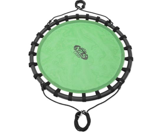 NILS CAMP Stork's Nest Swing NB5036 Green 120 cm Dārza šūpuļkrēsli