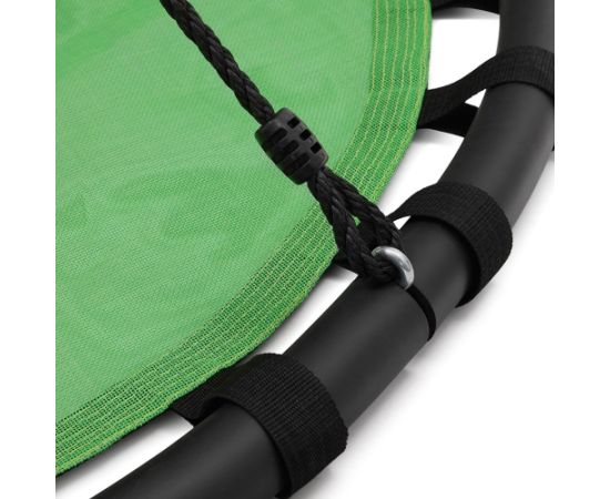 NILS CAMP Stork's Nest Swing NB5036 Green 120 cm Dārza šūpuļkrēsli