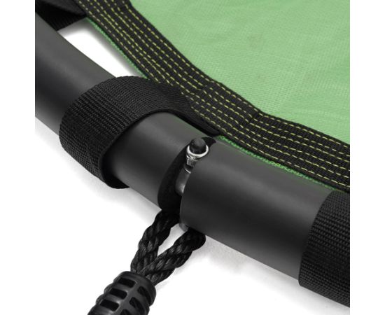 NILS CAMP Stork's Nest Swing NB5036 Green 120 cm Dārza šūpuļkrēsli
