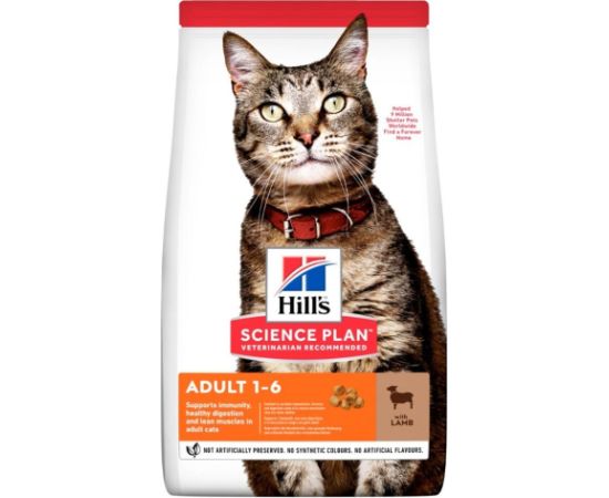 HILL'S SP Adult Lamb - dry cat food - 3kg