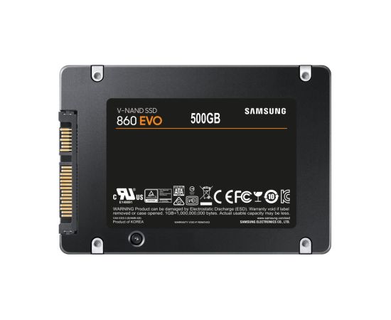 Samsung 860 EVO 2.5" 500 GB Serial ATA III MLC