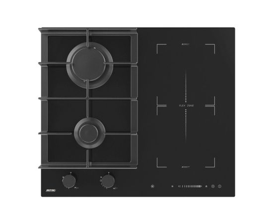 MPM-60-IMG-22 - Gas-induction cooktop, black