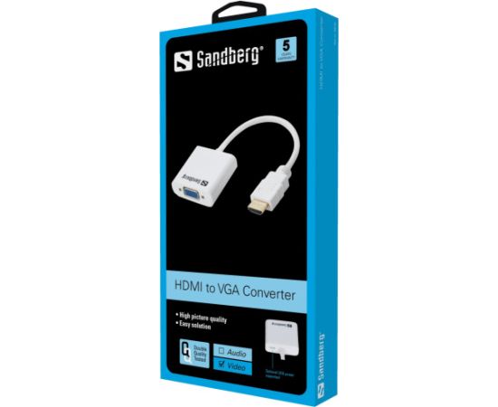 Sandberg 508-69 HDMI to VGA Converter