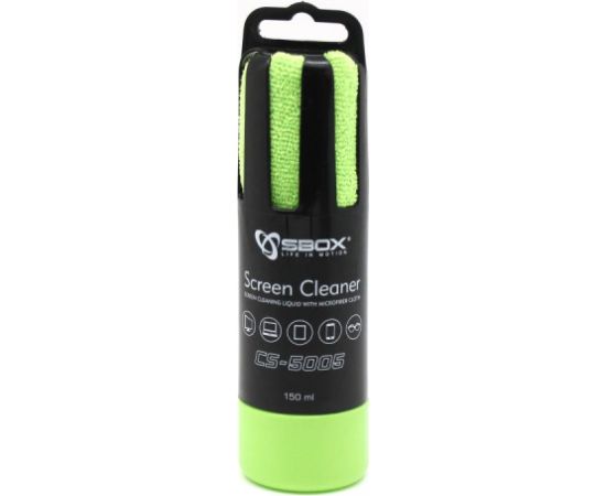 Sbox CS-5005G Screen Cleaner 150ml Green