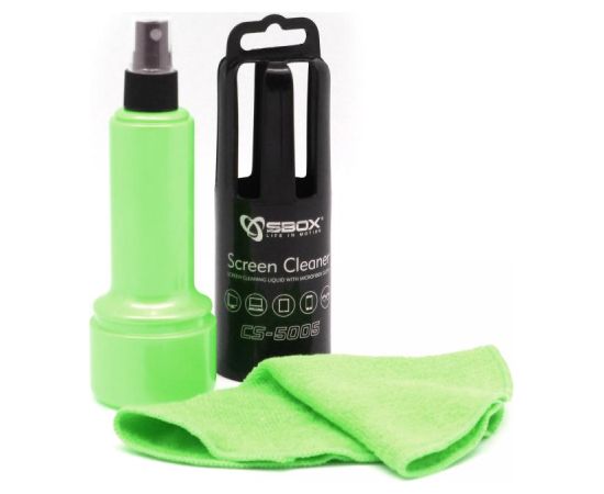 Sbox CS-5005G Screen Cleaner 150ml Green