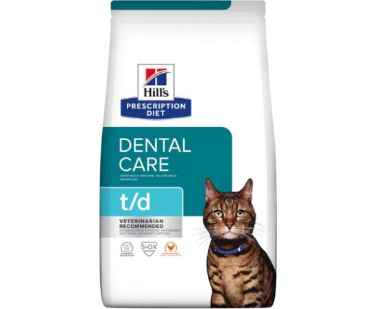 HILL'S PRESCRIPTION DIET Feline t/d Dry cat food Chicken 1,5 kg